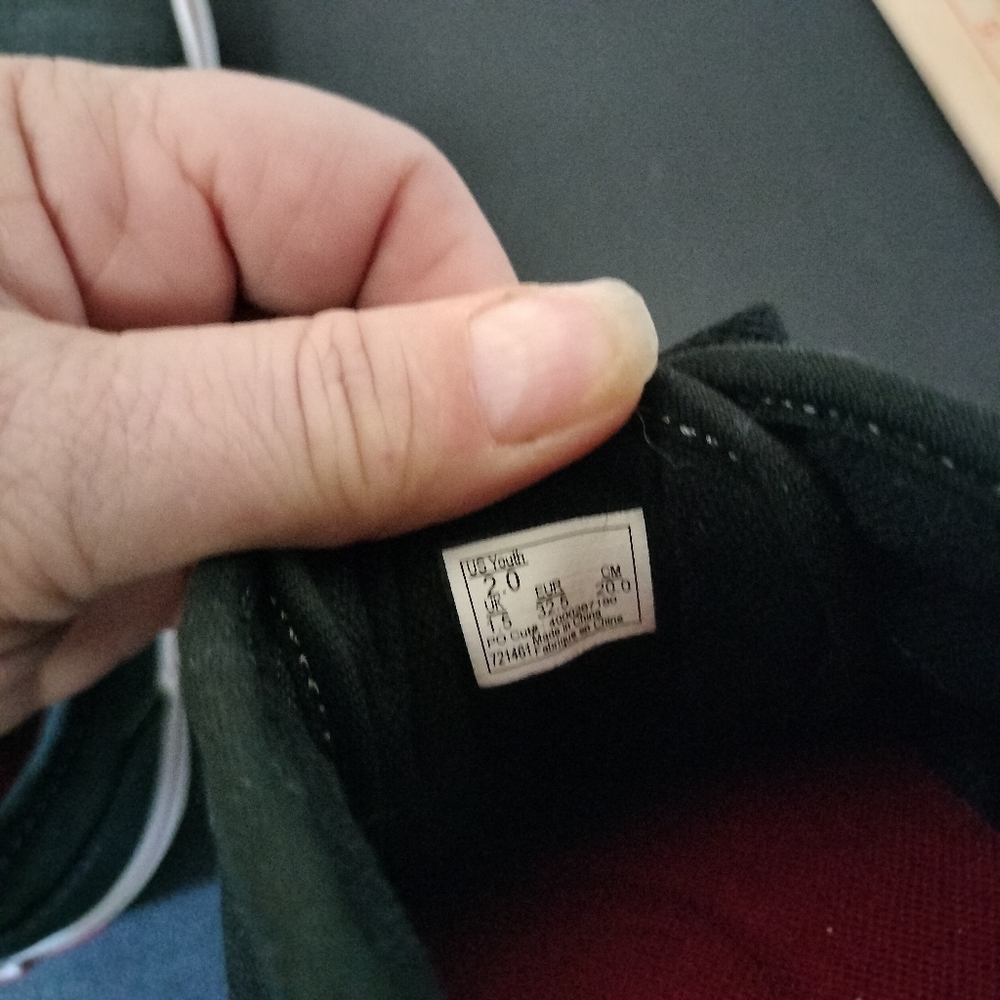 Vans sneakers youth sz 2 - Picture 4 of 7